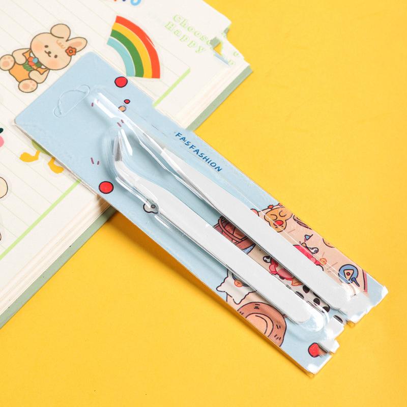 Красочные пинцеты из нержавеющей стали для рукоделия и приготовления макарон