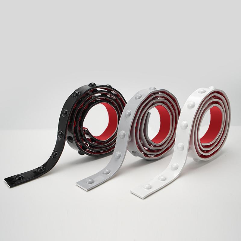 5m PVC Round Dot Relief Self-adhesive Decorative Line Waistline Mirror Picture Frame Edge Banding Strip Ceiling Background Decor