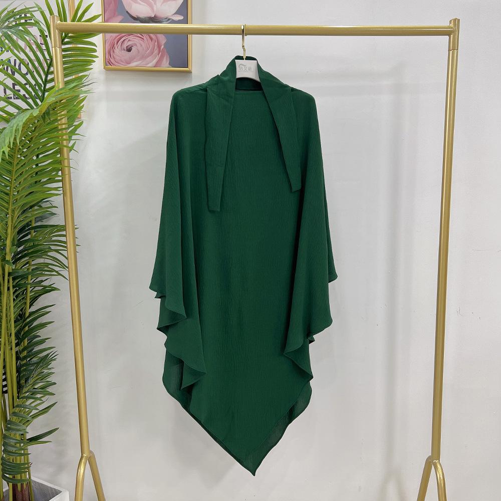 Loriya 2023 Solid Color Middle Eastern Headscarf, Large Size (Dubai, Turkey) Model HJ907