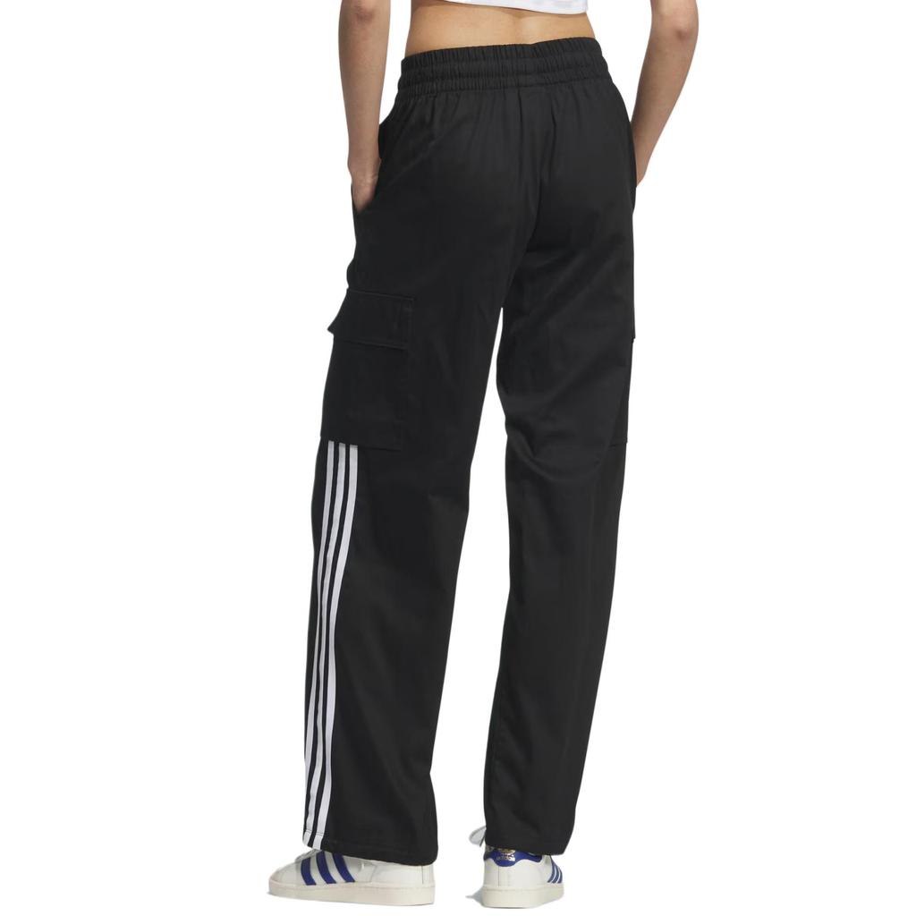 Adidas Women's Ferns Essentials Woven Cargo Tracksuit Bottoms Black