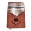 Kalimba EQ Kalimba Pickup Thumb Piano With Bag 17 Key