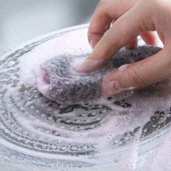 10/20/50 шт. мыльных дисков из стальной ваты, простых в использовании, многофункциональных, для чистки посуды после выпекания, восстановления