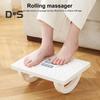 Табурет-качалка для ног с массажным роликом для облегчения боли при ахиллите, подошвенном фасциите, качающаяся подставка для ног, домашний офис, подстольный массажный низкий табурет