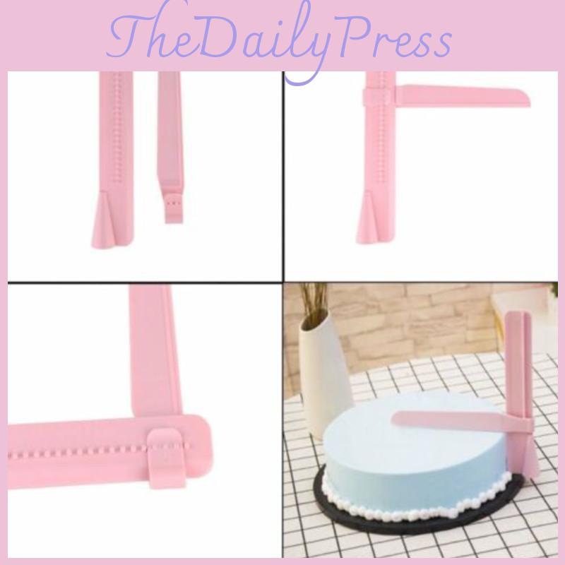 Премиальный регулируемый скребок для мастики и тортов для легкого нанесения глазури и крема