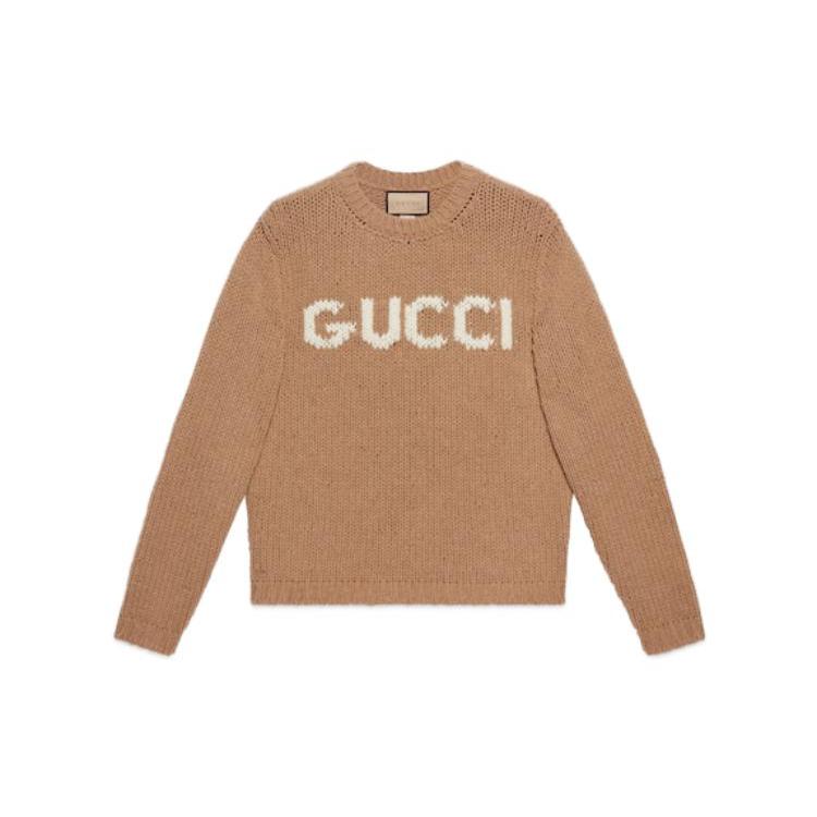 GUCCI Logo-jacquard Sweater 761539-XKDK4-2296