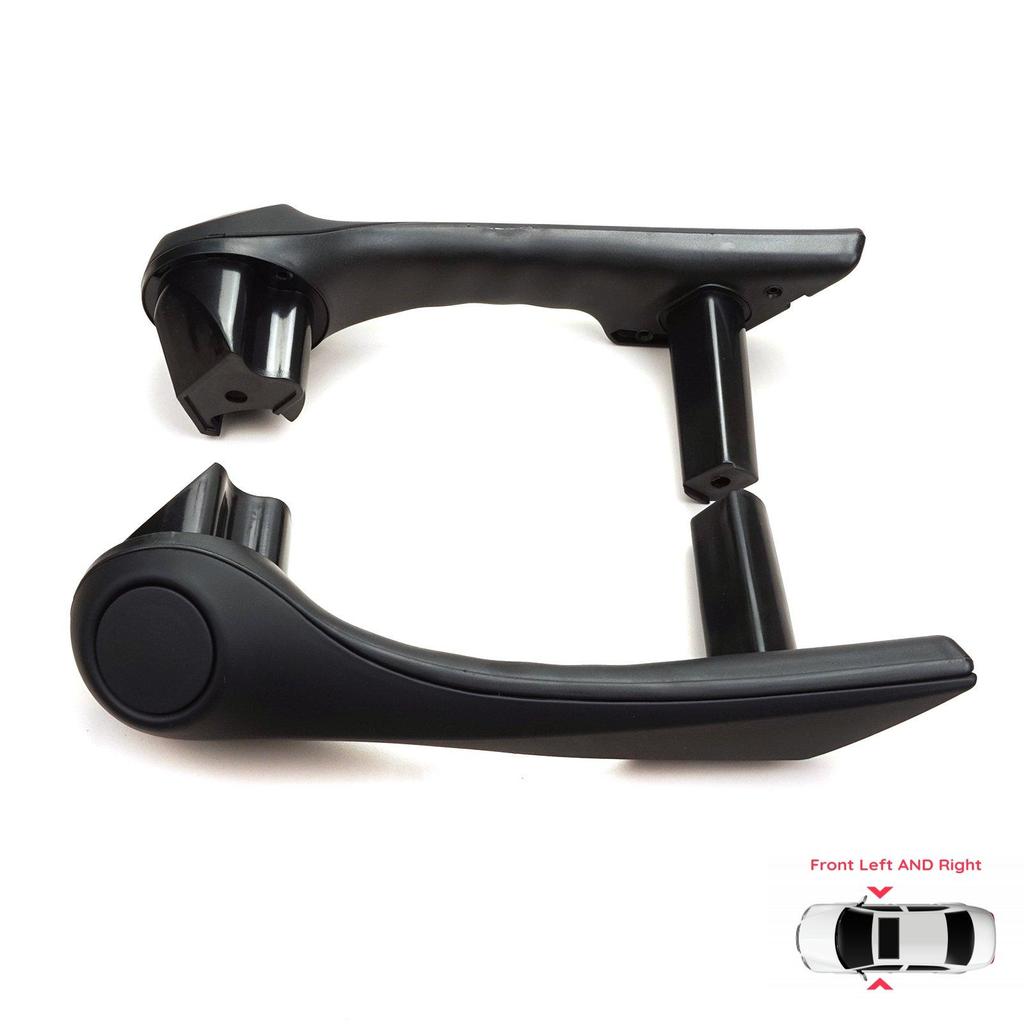 For Megane 2 Front Inner Door Inner Handle Black Armrest Left and Right 2002-2009 - 2 Pieces OEM 7701475315 7701475316 7701476922 7701475317