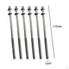 6 Pieces Drum Tension Rods Lug Bolts Screws for Percussion