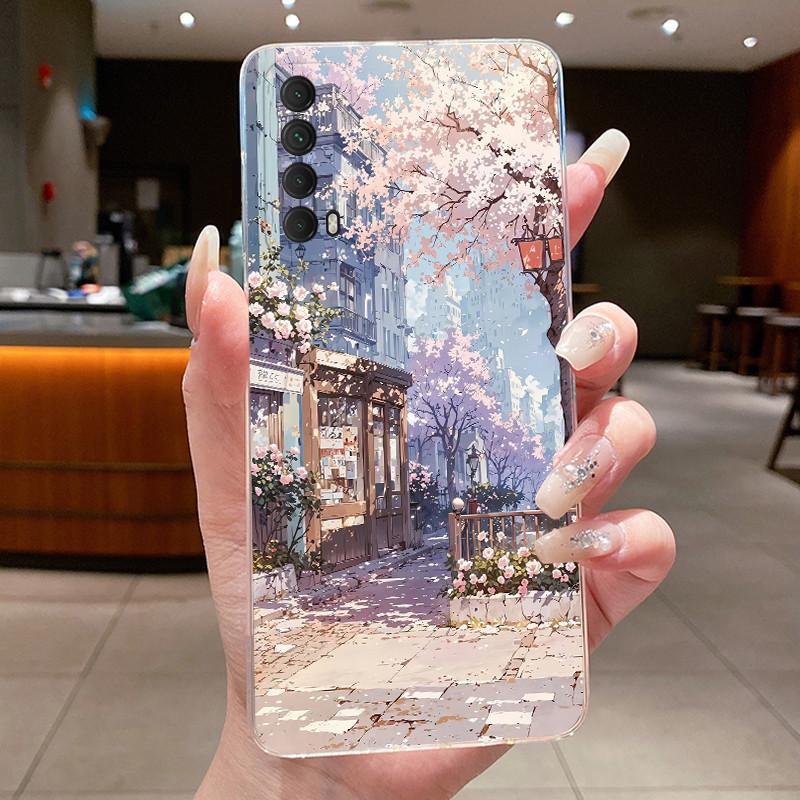 Чехол для Huawei P Smart 2021 Y7a Чехол для телефона PPA-LX1 LX2 LX3 Роскошный Дракон Милый Крутой Мальчики Девочки Прозрачный Мягкий Силиконовый Чехол