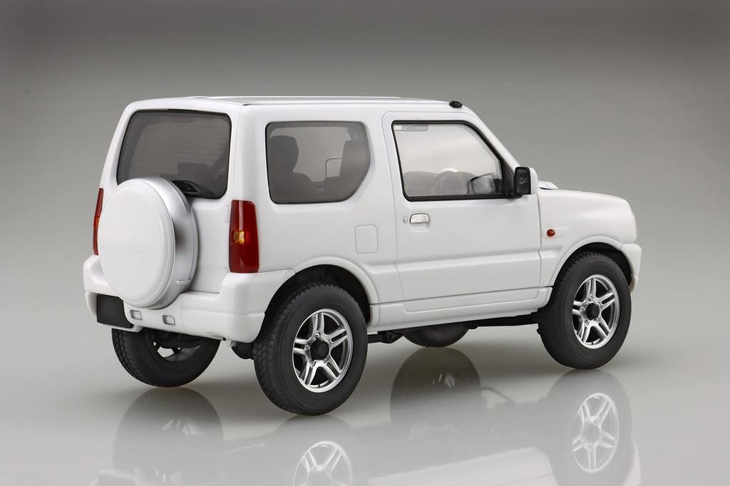 Автомобиль NEXT Series Suzuki Jimny JB23 Пластиковая модель 1/24 №16 (Land Venture/Жемчужно-белый)