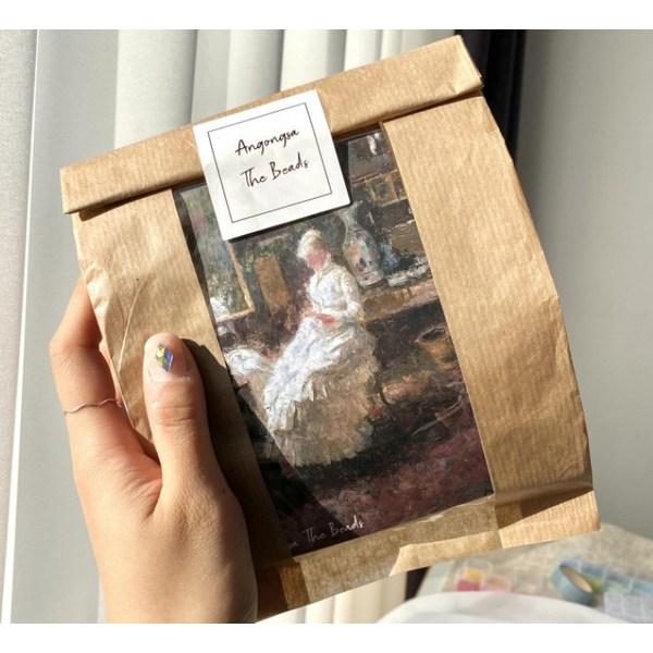 Кольцо из бисера, браслет, брелок для ключей, материалы для изготовления бисера, набор «сделай сам», 42 типа, тип F, смешанные цвета, 1 комплект, популярные корейские игрушки