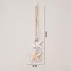 Jute Rope Wooden Pendant Mediterranean Sea Series Nautical Ornament  Home Decoration