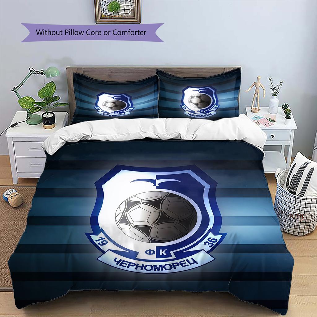 Chornomorets Odesa Pattern Bedding Quilt Set  Home Decoration  Gift (1 * duvet cover + 2 * pillowcase  without core).xwn