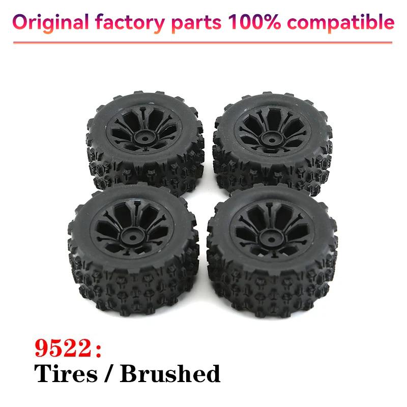 9522 50KM/H High-Speed RC Automobile Parts ESC Arm Turning Cup Drive Shaft Gear Differential Gearbox Steering Tie Rod Tire Motor