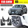 For BMW X5 E70 E53 G05 F15Mud Flaps Splash Guards For BMW X5 Sport Car Accessories Mudguards Mud Flap Front Rear Fender2000-