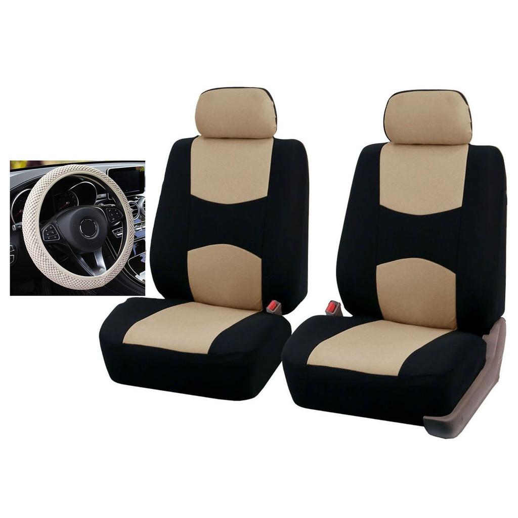 Car Seat Cover Seat Cover Sandwich Steering Wheel Cover Car