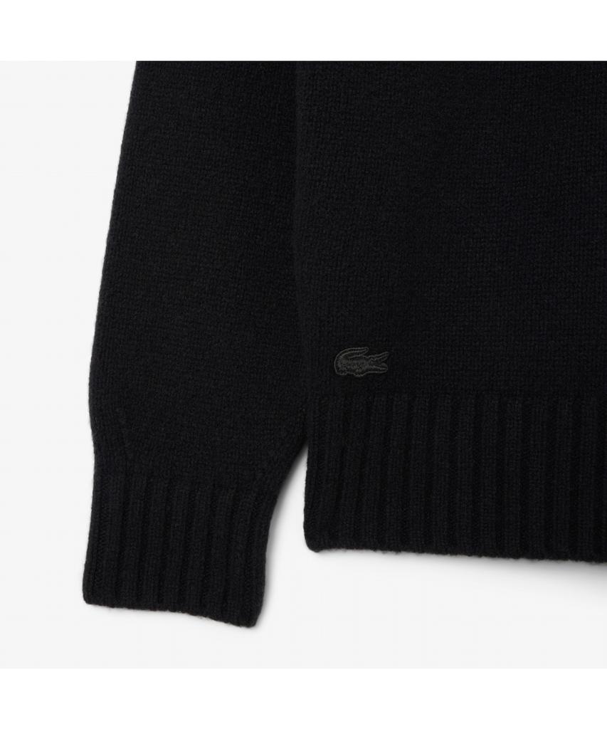 Мужской праздничный свитер с круглым вырезом LACOSTE Ah5202-55N Xiy