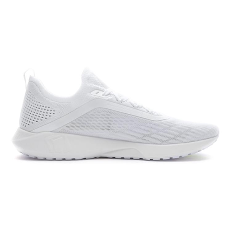 Li Ning Super Light 17 Износостойкие Дышащие Низкие Беговые Кроссовки Мужские Стандартные Белые ARBQ003-2
