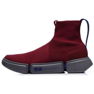 Кроссовки-носки Li Ning Wade Essence 2 Lifestyle Mesh Sock женские кроссовки темно-красные ABCM052-2