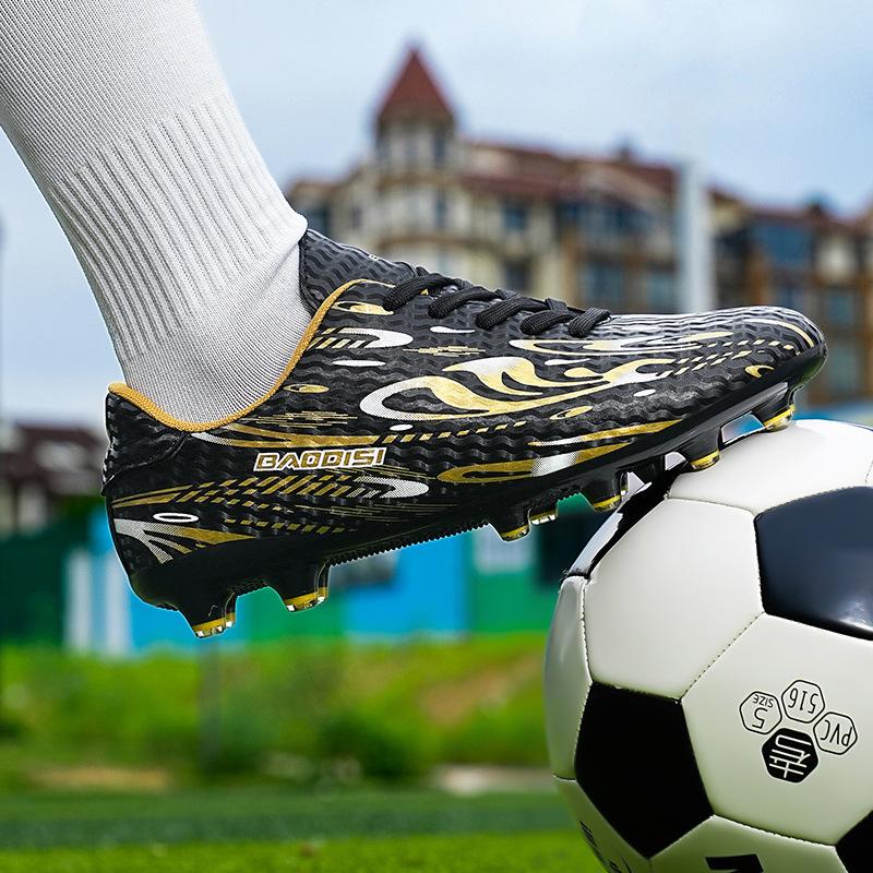 Заводские Футбольные Бутсы Люди Травяное Поле Детские Противоскользящие Короткие Шипы Молодежные Игровые Тренировочные Бутсы Длинные Шипы Спорт