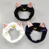 Sailor Moon Luna Cat Ears HairBand Hair Accessory Headband Anime Cosplay Cute Face Washing Makeup Tool Lolita Headwear For Women