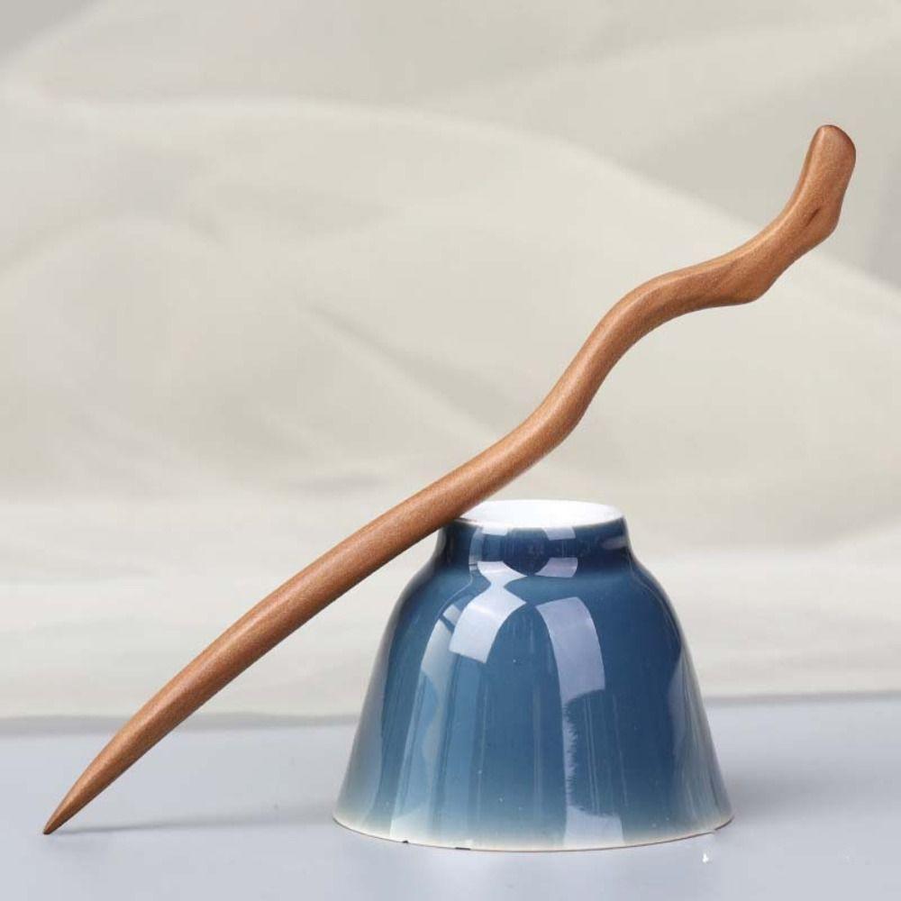 Ethnic Style Wooden Hair Stick Tassel Hanfu Hairpin Retro   For Girl