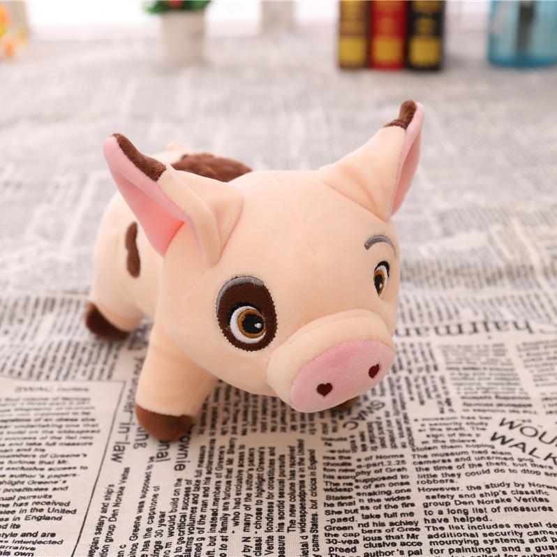 Plush Charming Pig Stuffed Animal In Cartoon Style Perfect For Kids Present Birthday
