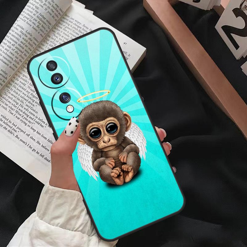 Обезьяна Горилла Обезьяна Ребенок Для Honor Magic 7 Lite 6 8 Pro Чехол Для Honor 200 400 50 70 90 X8c X8b X9a X9b X9c X9d Win RT