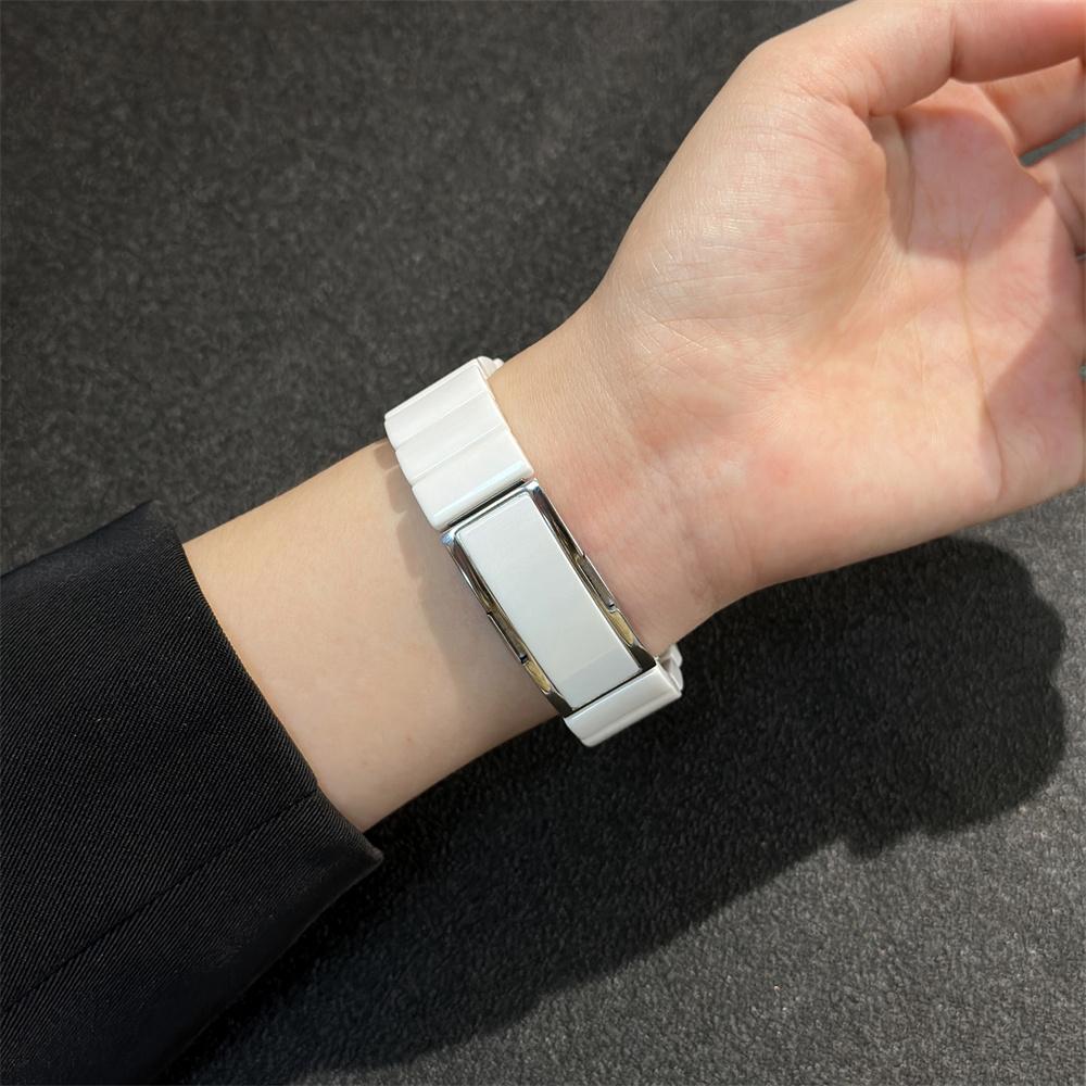 Luxury Ceramic Watch Strap 18mm 22mm Replacement Band For Xiaomi watch S4 41mm Huawei watch GT5 Pro 6Pro GT5 Smart Watch