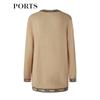 PORTS Women's Spring/Summer Long Sleeve Knit Cardigan