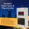 Household Energy Saving Appliances Intelligent Power Saver Box Smart LED Electricity Saving Device Power Saver Tool White