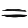 2 Pcs Headlight Eyebrow Front Left Right Light Eyelid Trim Cover for 1 Series E81 E82 E87 E88 2006 to 2013