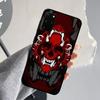 Чехол для телефона Самурайская маска Они для Samsung S 9 10 20 21 22 23 30 23 24 Plus Lite Ultra FE S10lite Fundas