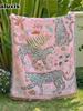 Стиль Жаккардовый Тканый Гобелен Настенное Искусство Плед для Дивана