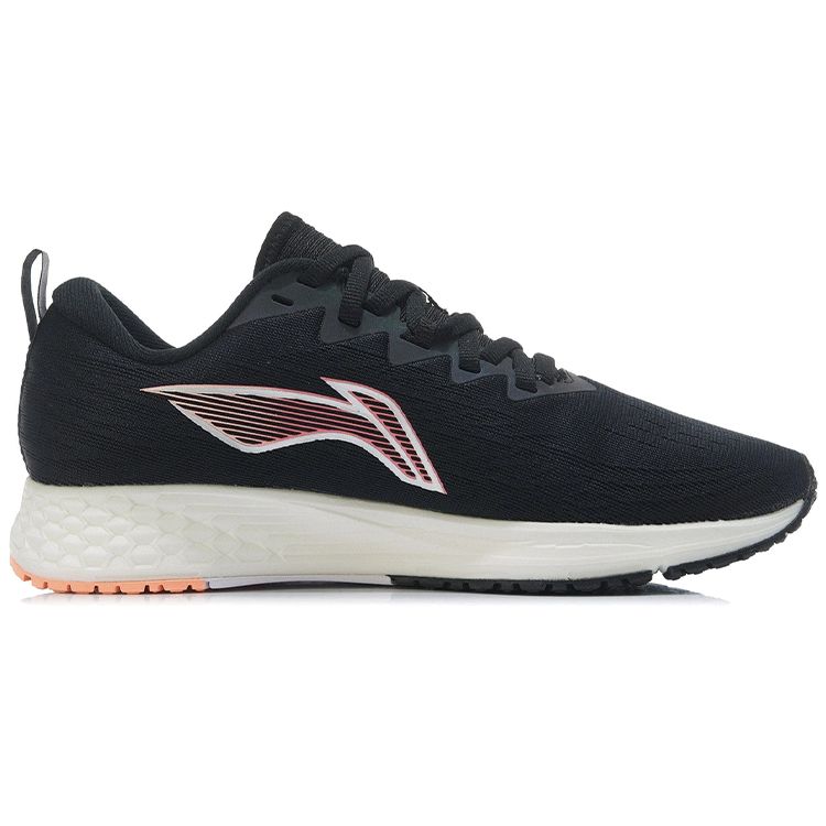Li-Ning Черные неоновые мягкие оранжевые женские кроссовки Dark Horse 4 ARMR004-11