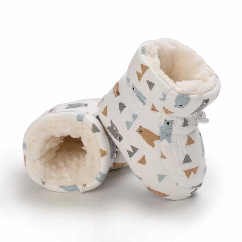 Hello Kitty Baby Winter Toddler Shoes With Soft Sole For Boys And Girls