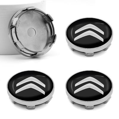 4pcs ABS 60MM Citroen Car Wheel Center Caps Fit For Citroen C4 C3 C5 C1 DS5 Jumper Replacement Rim Hub Cover Styling Accessories U1