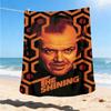1pc THE SHINING Outdoor Flannel Blanket, Cozy & Warm Soft Te Playful Design, Napping Camping,