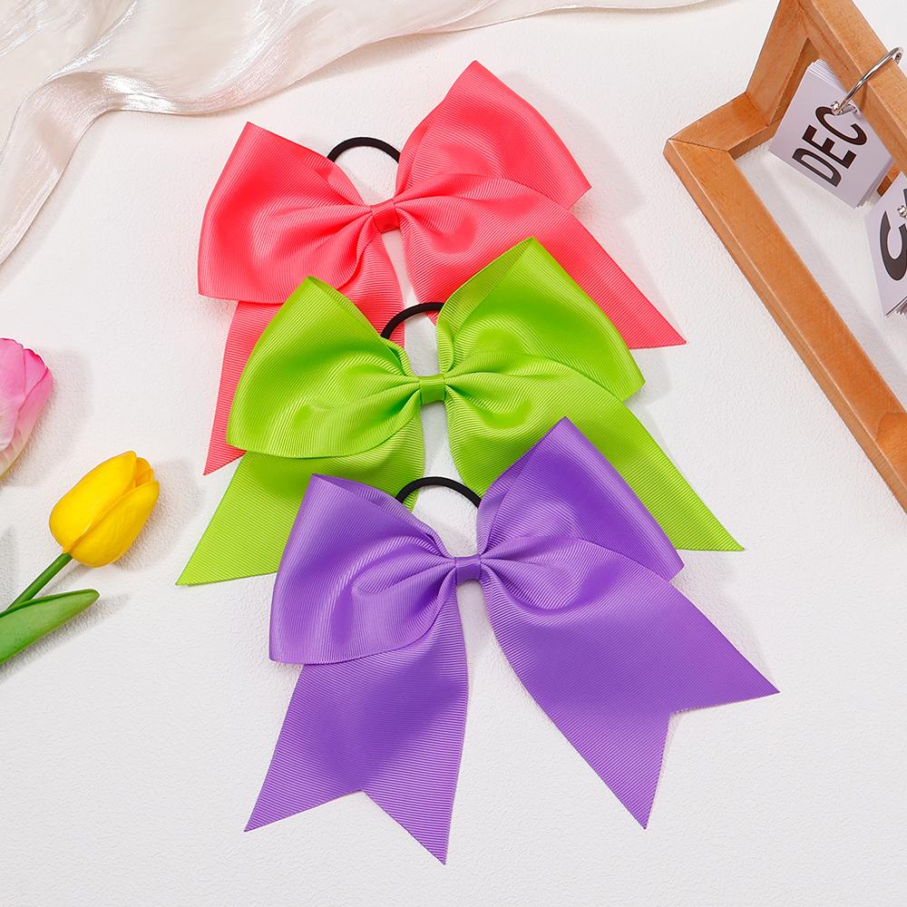 2Pcs/Set New Solid Color Woman Bows Hair Clips Fashion Handmade Ribbon Bowknot Hairpin Barrettes Hair Accessories