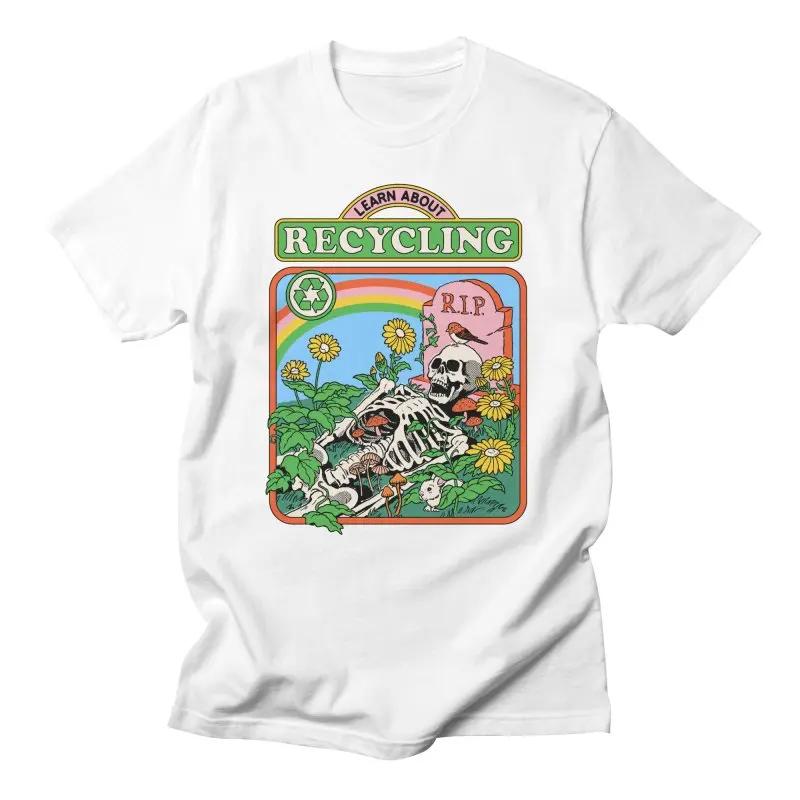 Винтажная футболка Horror Alien Are Tshirt Men We Here Yet Funny Death Demon Harajuku Men Tee 90 Evil Graphic Camisetas Ropa Hombre