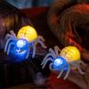 Halloween Decorations Glowing Eyes Spider Party Decorations Two-Colour Candles Night Lights