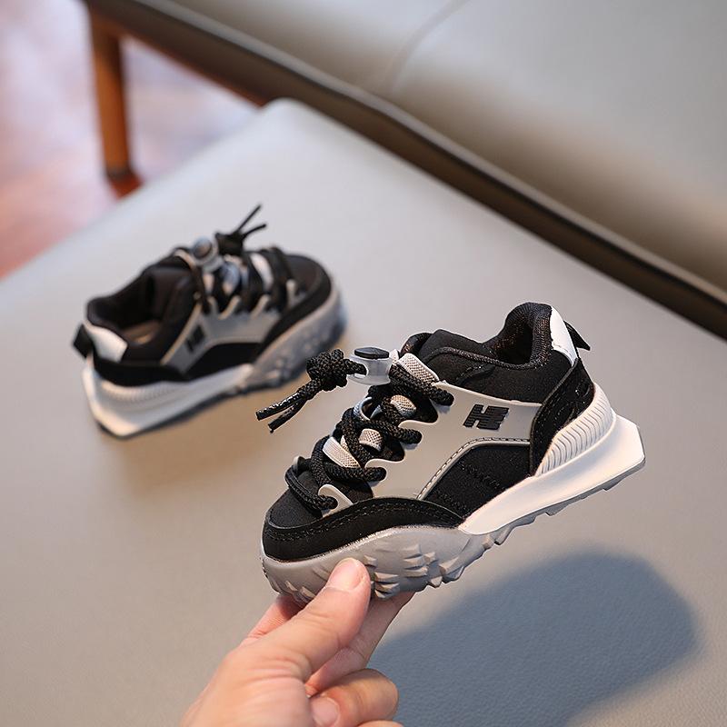 Детская обувь, осенняя новая детская спортивная обувь, корейская версия, брендовая детская обувь для мальчиков Tide, кроссовки для девочек