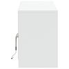 Vidaxl Szafka Tv Z Led, Biała, 139,5X34X50 Cm, Materiał Drewnopochodny