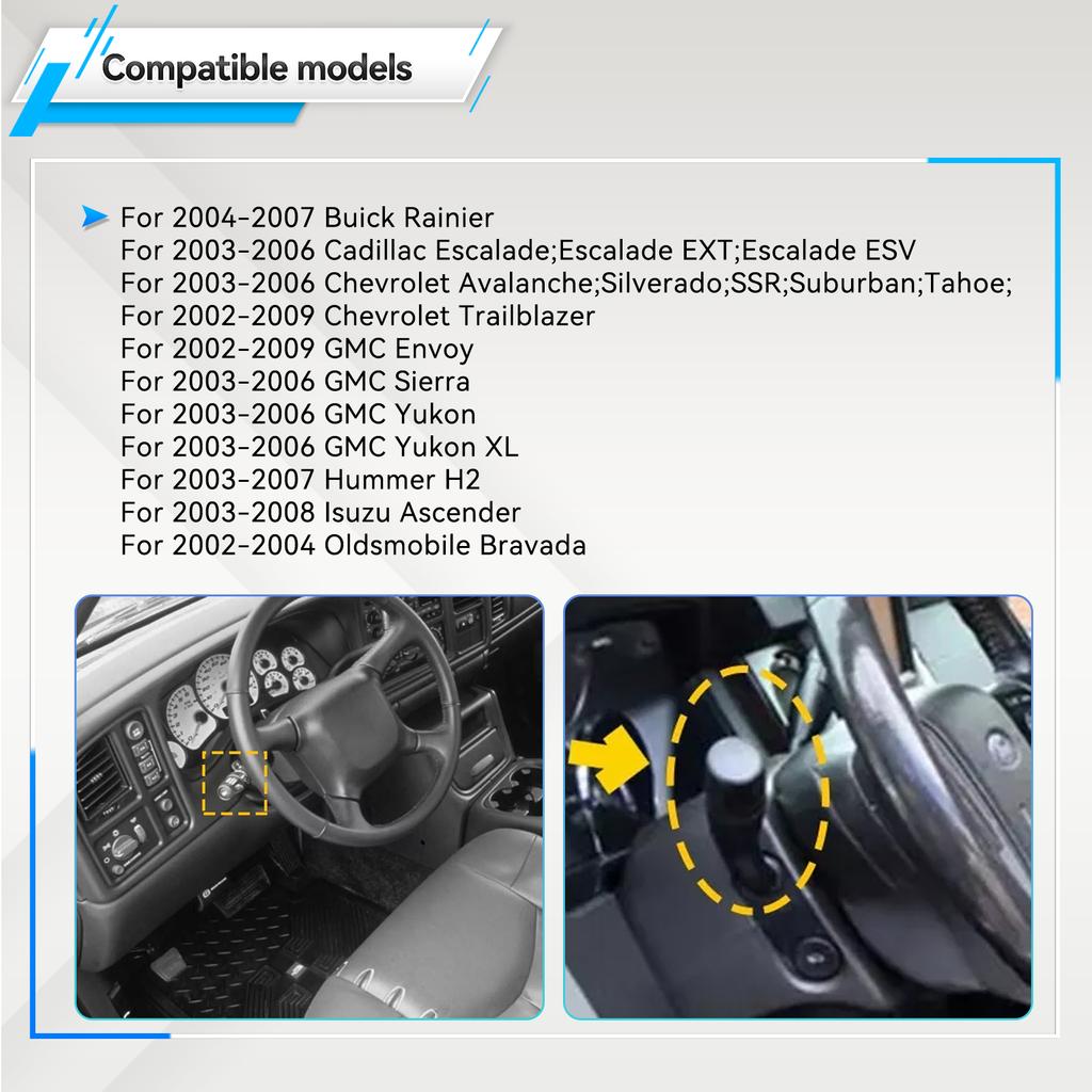 Combination Switch Car Control Turn Signal Lever Windshield Wiper Arm 12450067 For Chevrolet GMC Yukon Buick Cadillac 629-00403