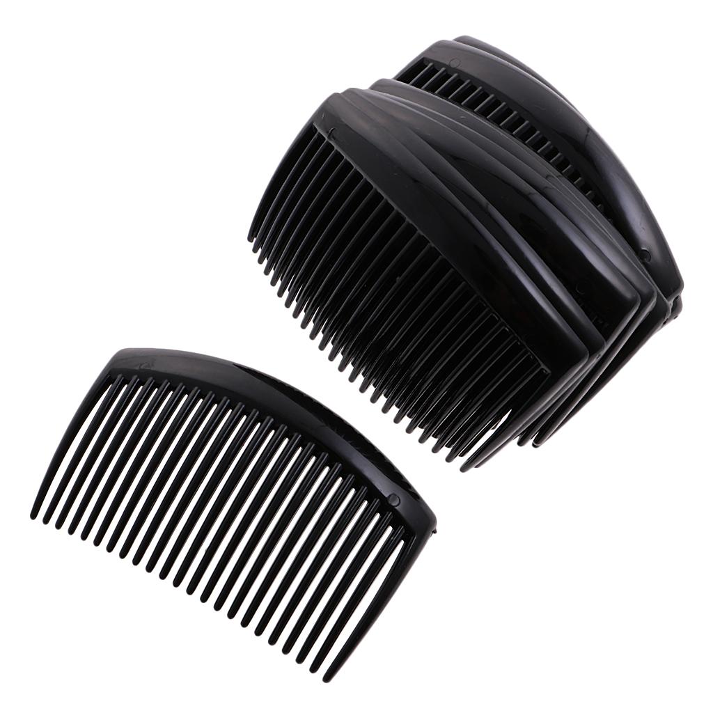 12 штук Женский пластиковый гребень для волос Зажим Слайд Заколка Аксессуары