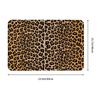 Leopard print Anti-slip Doormat Floor Mat Cushion Carpet Rug for Kitchen Entrance Home Balcony Footpad Mats