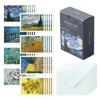 Walgadax Message Card Card 40p + Envelope 20p, Van Gogh, 1 Set