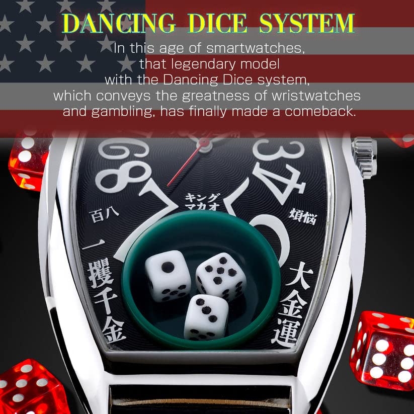 Мужские часы Frank Miura Macau Gambling Watch – Ограниченная серия