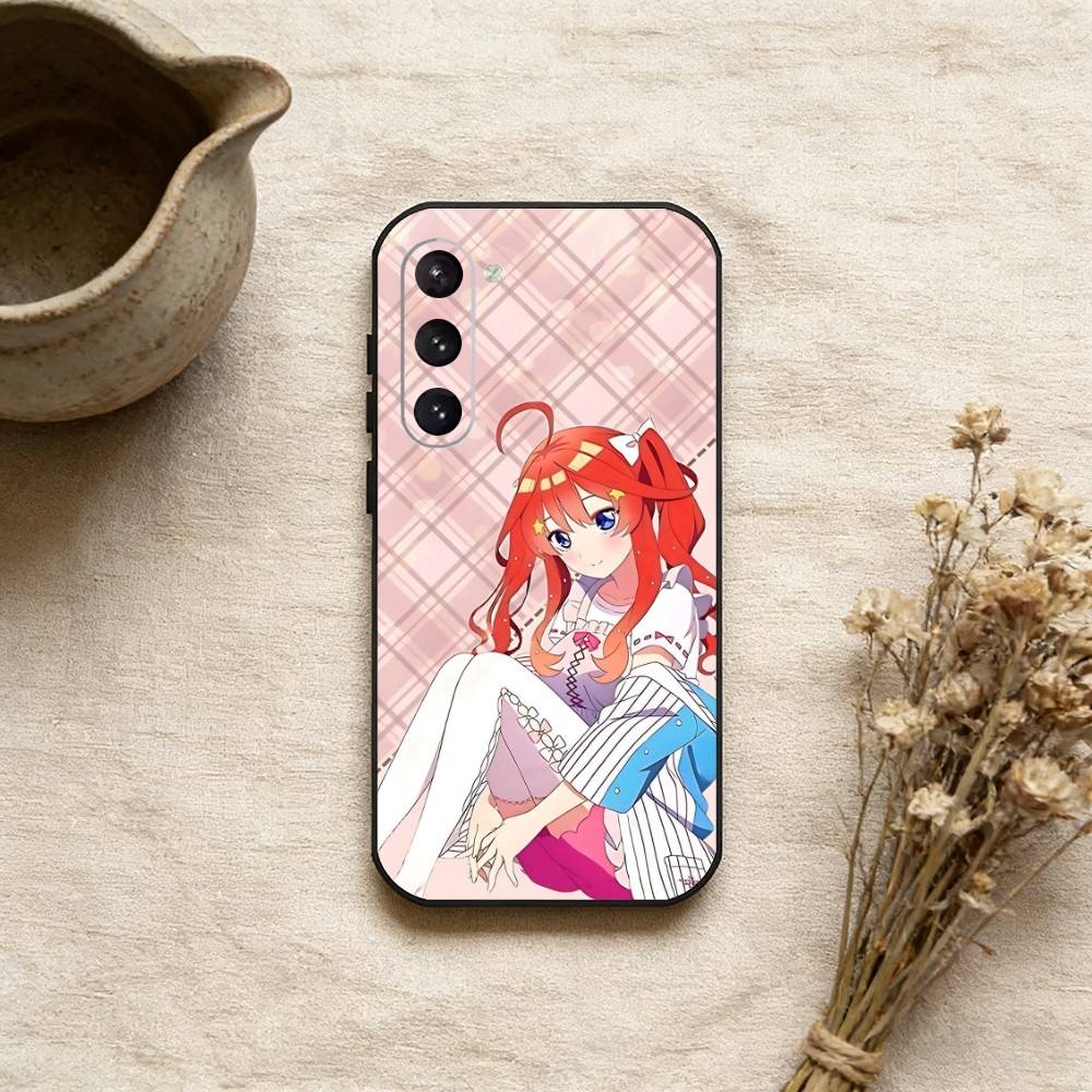 Чехол для телефона I-Itsuki N-Nakano для Samsung Galaxy A73, 21, 22, 32, 71, 53, 52, 51, 80, 5G Мягкий Черный Чехол