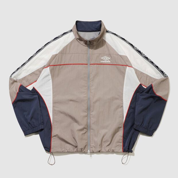 Ветровка Umbro Hbl Og с воротником-стойкой, бежевая, Ur121Cjk23 (Тип B)