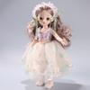 30CM Mini Movable 15Jointed Doll Girls Toy 3D Big Eyes BJD Princess Full Outfits Dresses Collection Childrens Doll Gift